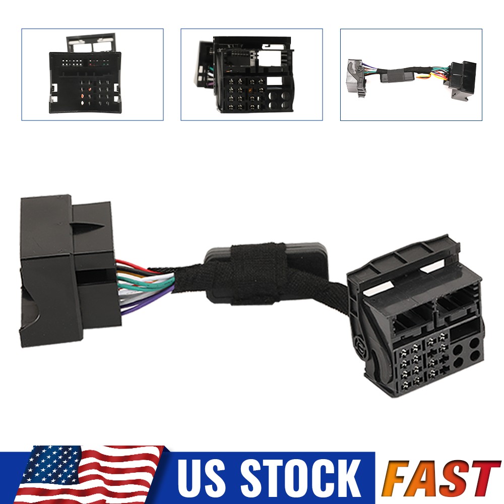 Multifunction Steering Wheel Button Control Simulator Adapter For VW golf MK5 US