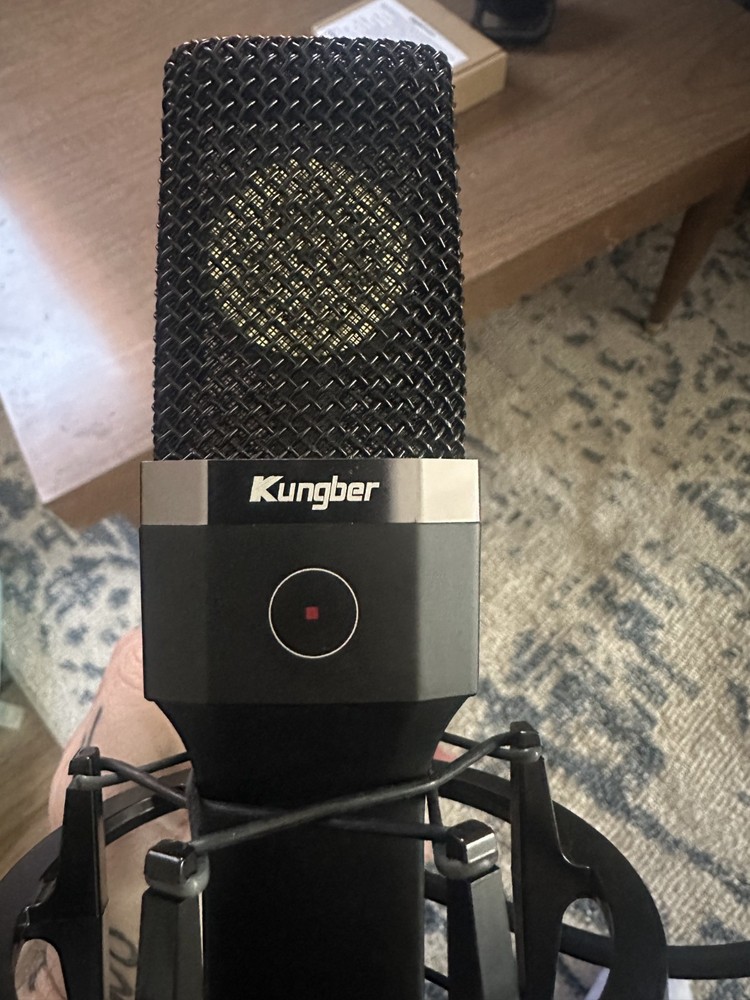 Kungber USB Microphone Condenser for Computer, Gaming Recording PC Mic Tripod