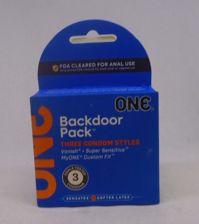 ONE Mixed Three Condom Styles 3 pack 1 box