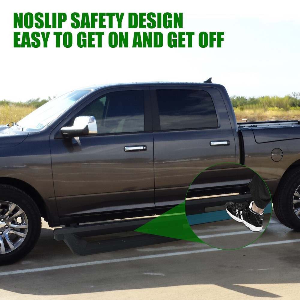 Drop Side Step for 07-18 Chevy Silverado 1500 Extended/Double Cab Running Boards
