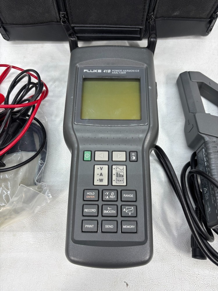 Fluke 41B Power Harmonics Analyzer Meter KIT