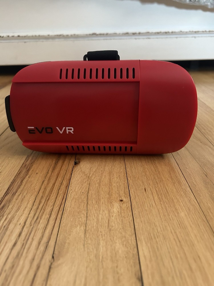 EVO VR Smartphone VR Headset Red Black Plastic Virtual Reality