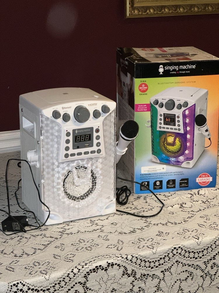 Singing Machine SML633 Bluetooth CD+G Karaoke System