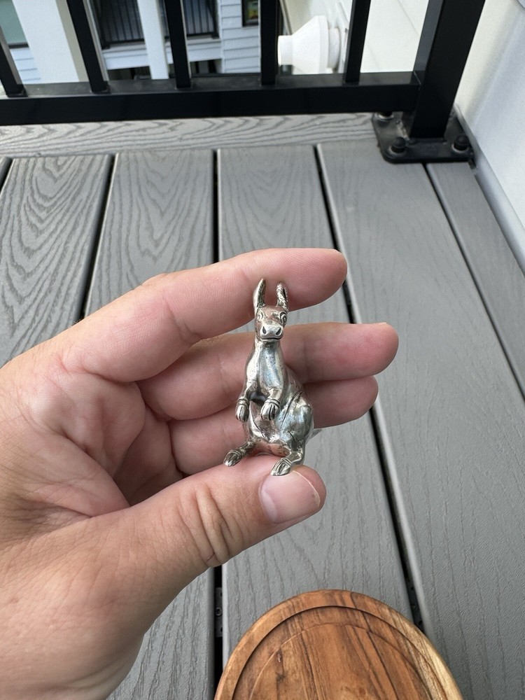 vintage sterling silver Kangaroo