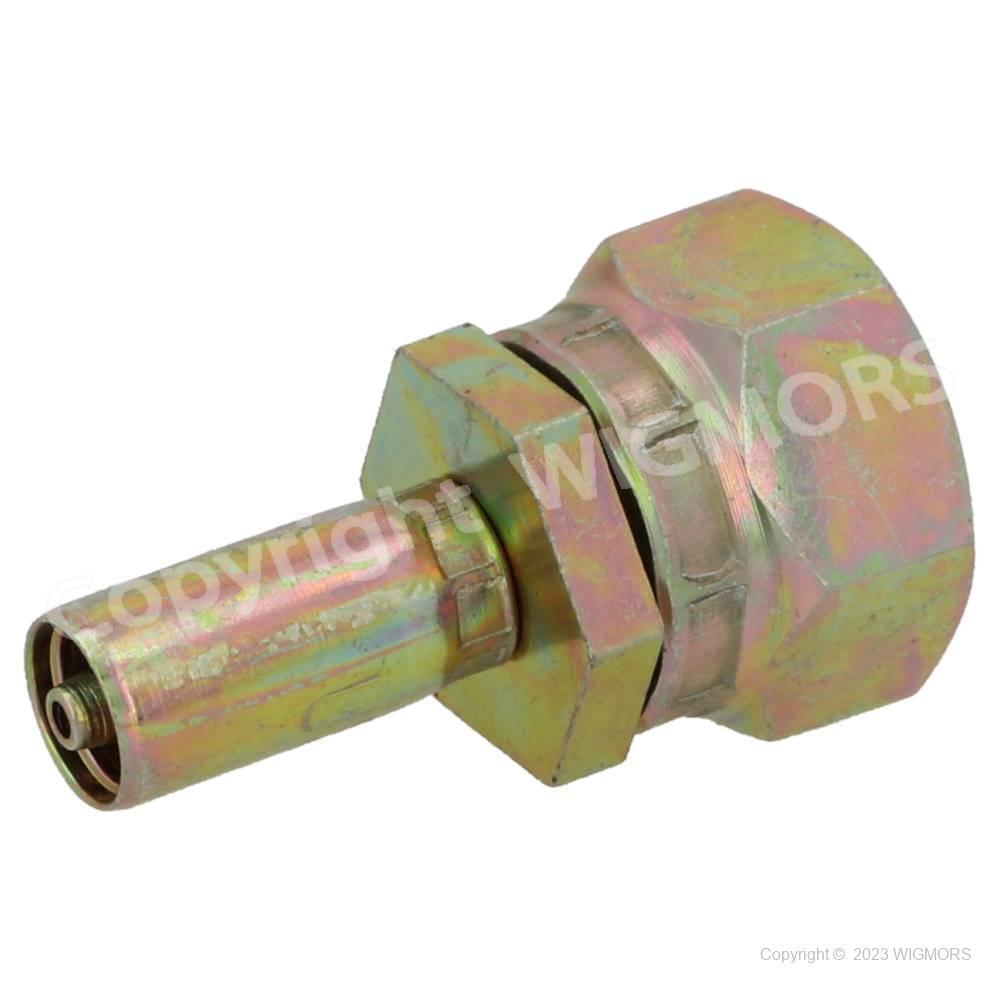 Press fitting NAR FI 3,6 - straight RHC 3/8" NM