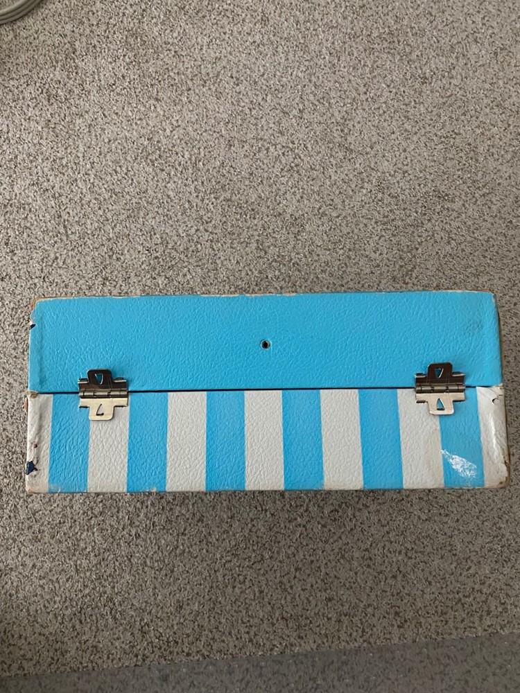 Vintage ATKINS TWO SPEED RECORD PLAYER CASE