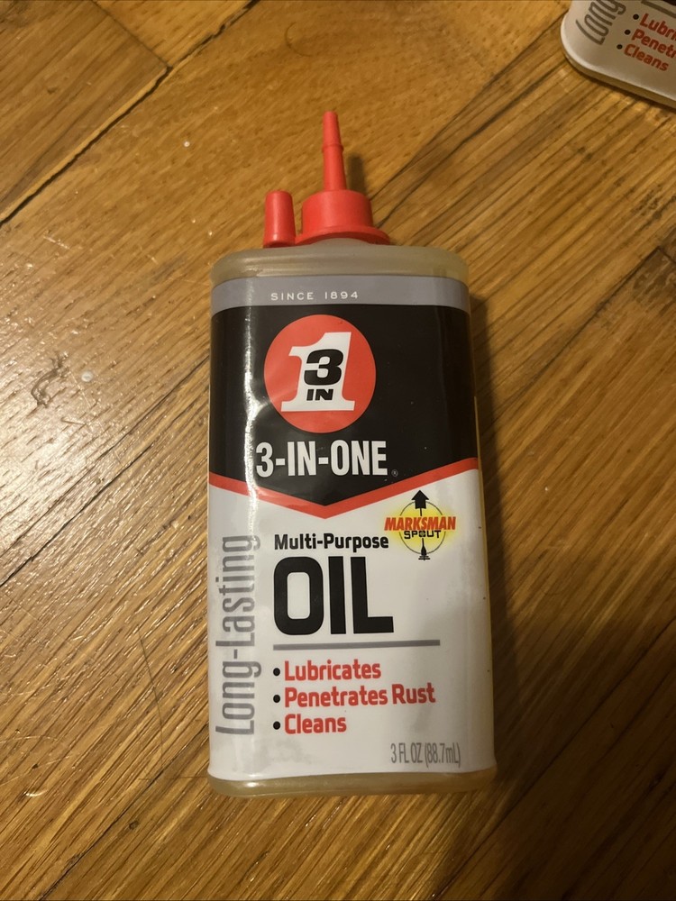 3 In 1 Multipurpose Oil 3oz - 6 Pack