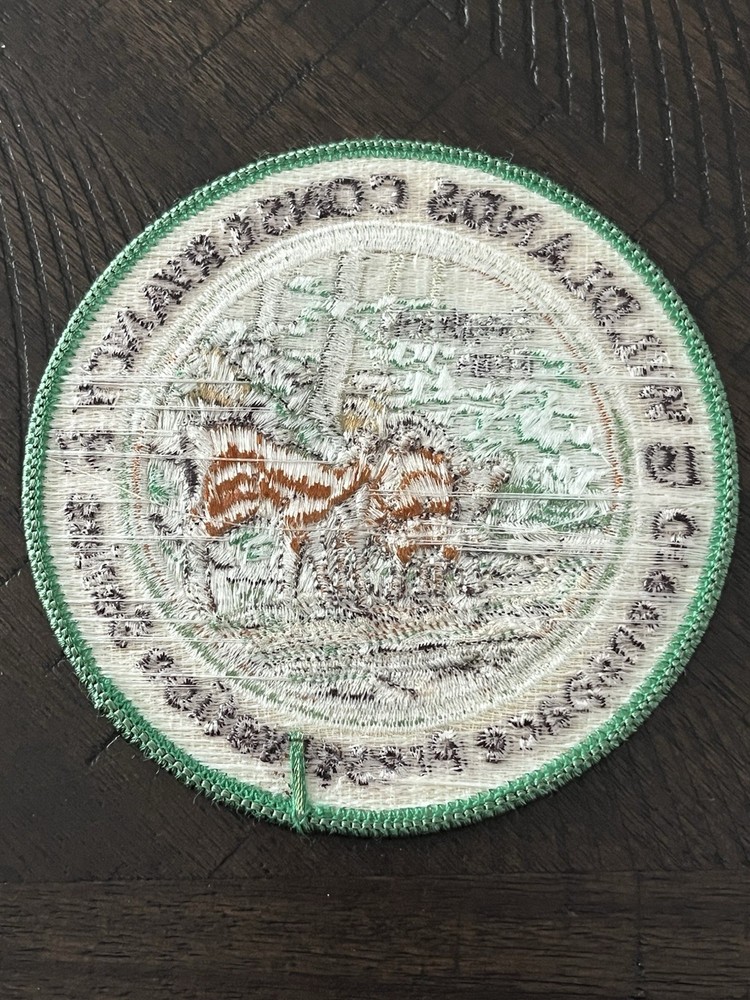 1997 WILDLANDS CONSERVANCY PATCH 4" DIA “SEGLOCH RUN”