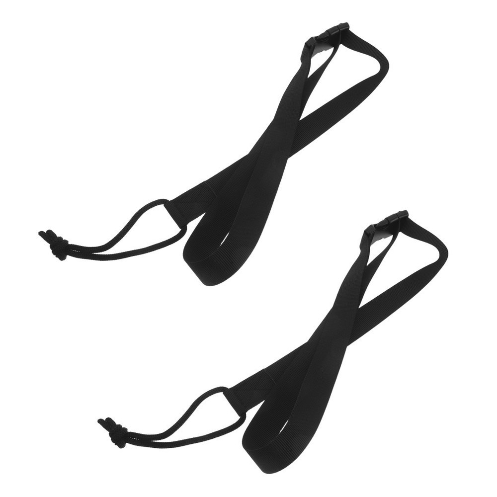 2 Pcs Snowboard Leash with Key Ring Strap Replacement Ski Boot Binding