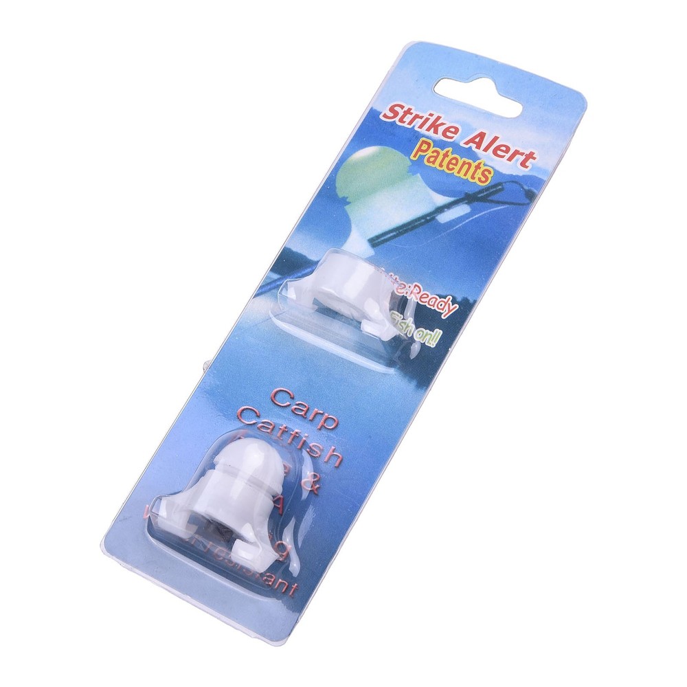 Plastic Fishing Bite Alarms with Adaptive Static State and LED Indicator