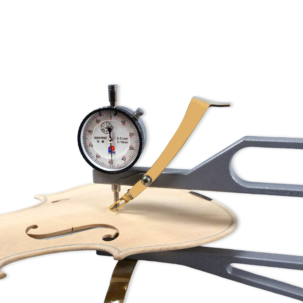 Premium Quality Violin/Viola Thickness Measuring Tool Dial Indicator