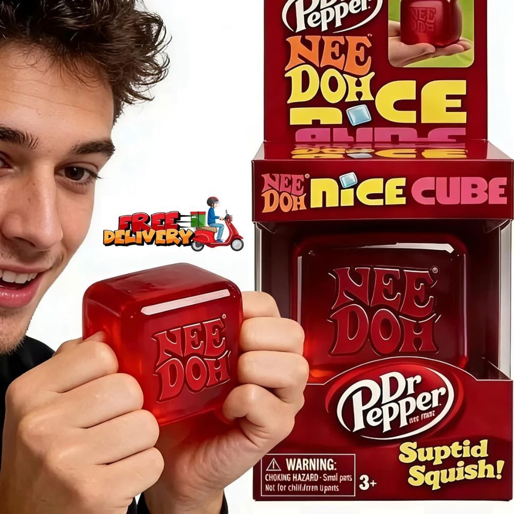 Needoh Limited Edition Dr Pepper Nice Cube Suptid Squish US