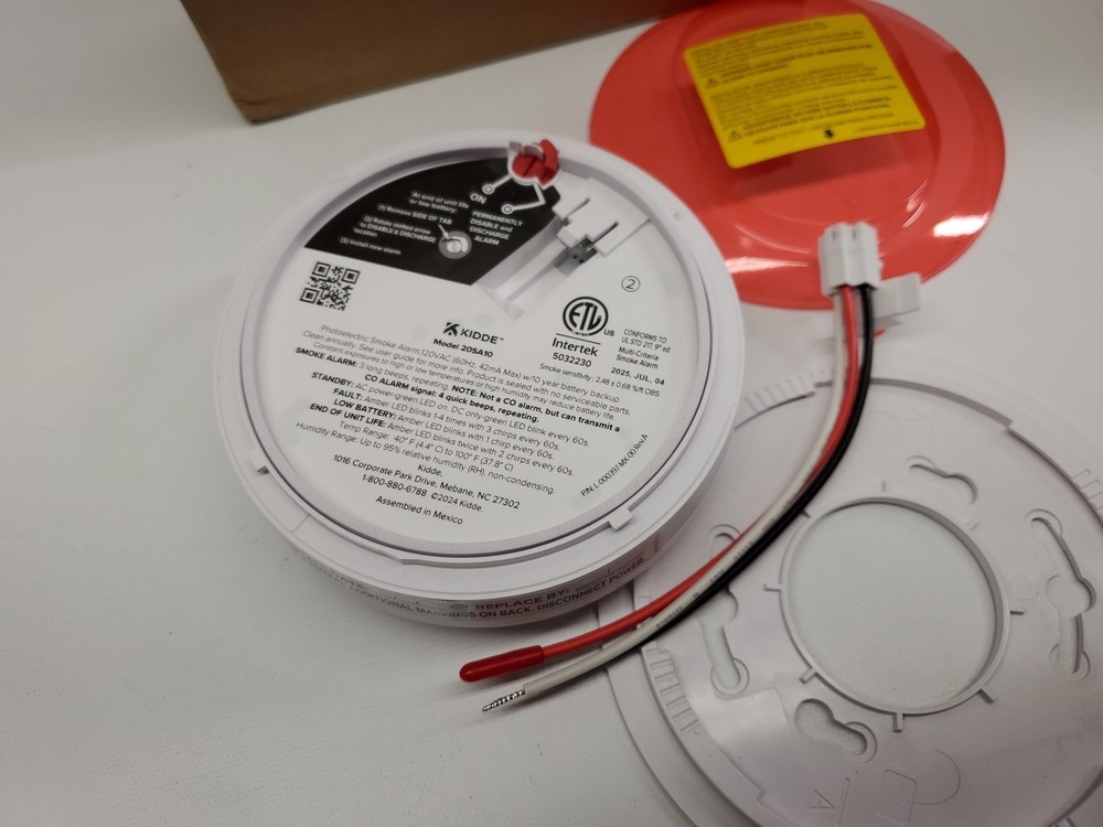 Kidde 20SA10 Hardwired Smoke Detector
