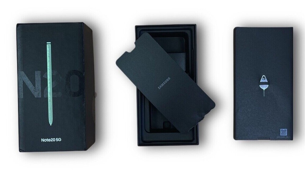 Samsung Galaxy Note 20 5G OEM Retail Box Only – Original Empty Packaging