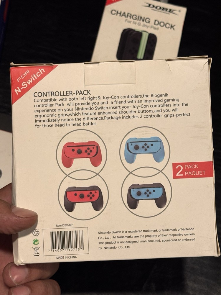 Nintendo Switch Accessory Bundle Lot