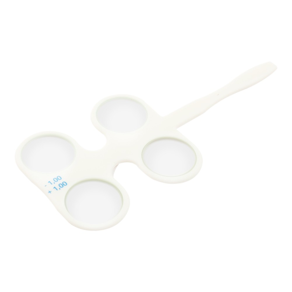 For Lens Confirmation Test Tools Optical Flipper Optometry Plastic Flip White