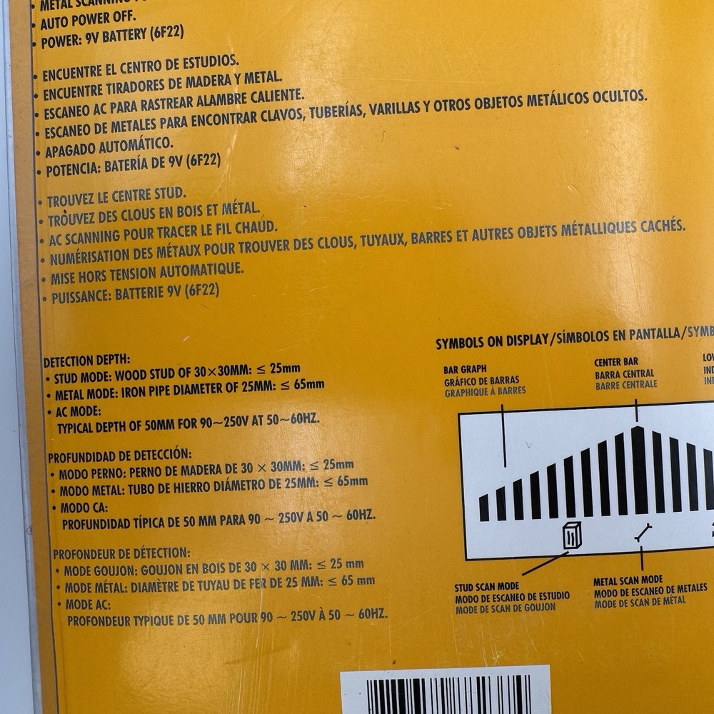 Olympia tools 3 in 1 Detector (stud finder) New Sealed
