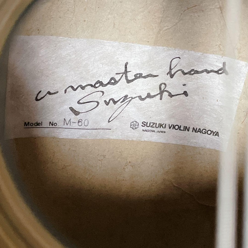 SUZUKI Mandolin M-60 with hard case