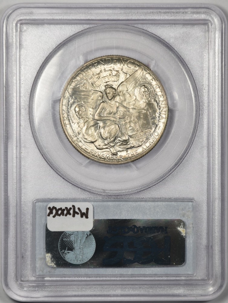 1936-D TEXAS HALF DOLLAR COMMEMORATIVE ~ PCGS MS67 CAC!