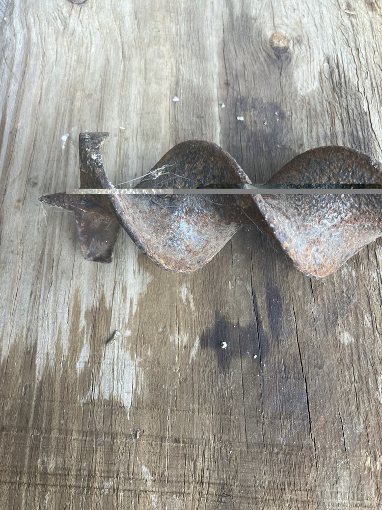 Vintage Handle Auger Bit, 2” Hole