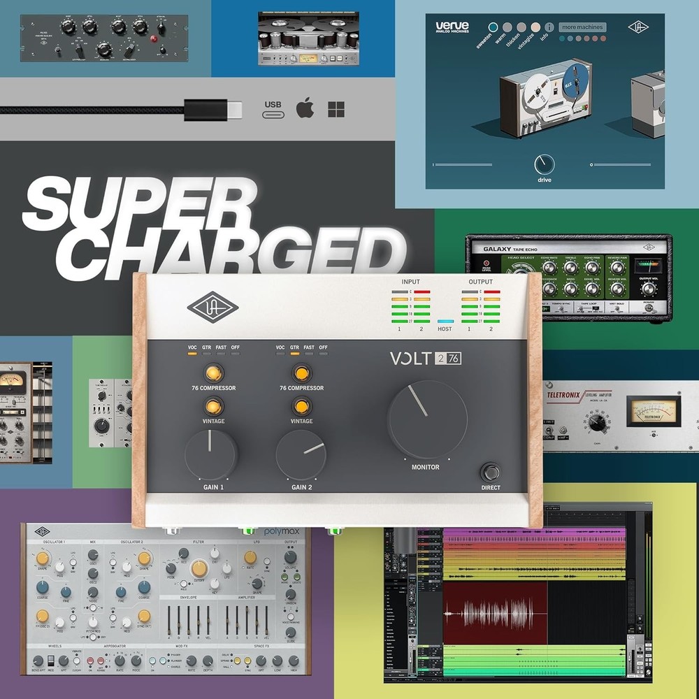 Universal Audio Volt-276 Bus-Powered USB Audio Interface