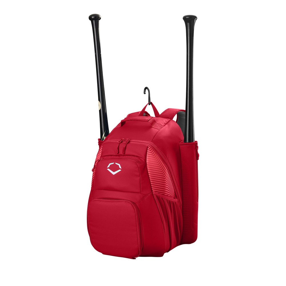 Evoshield Tone Set Baseball/Softball Backpack Bag - Scarlet