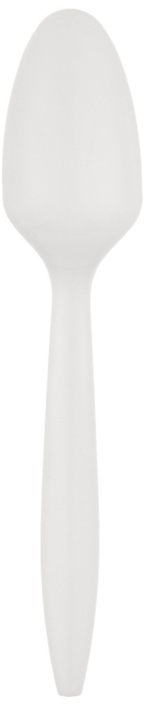 Dixie Medium Weight Spoon - 1000/carton - Plastic - White (PTM21)