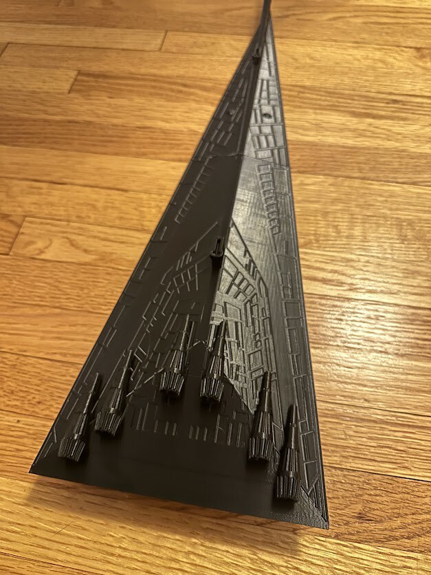 Star Wars Armada Eclipse Super Star Destroyer Full Scale With Display Stand