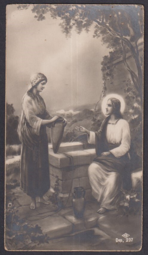 Holy card antique de Jesus santino image pieuses estampa