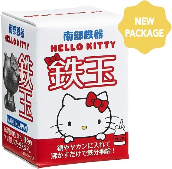 Nambu Tekki Tetsudama Hello Kitty (An Iron Supplement Alternative) New