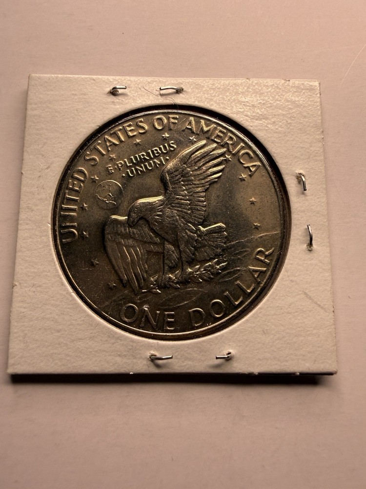 1977 P EISENHOWER IKE SILVER ONE DOLLAR COIN