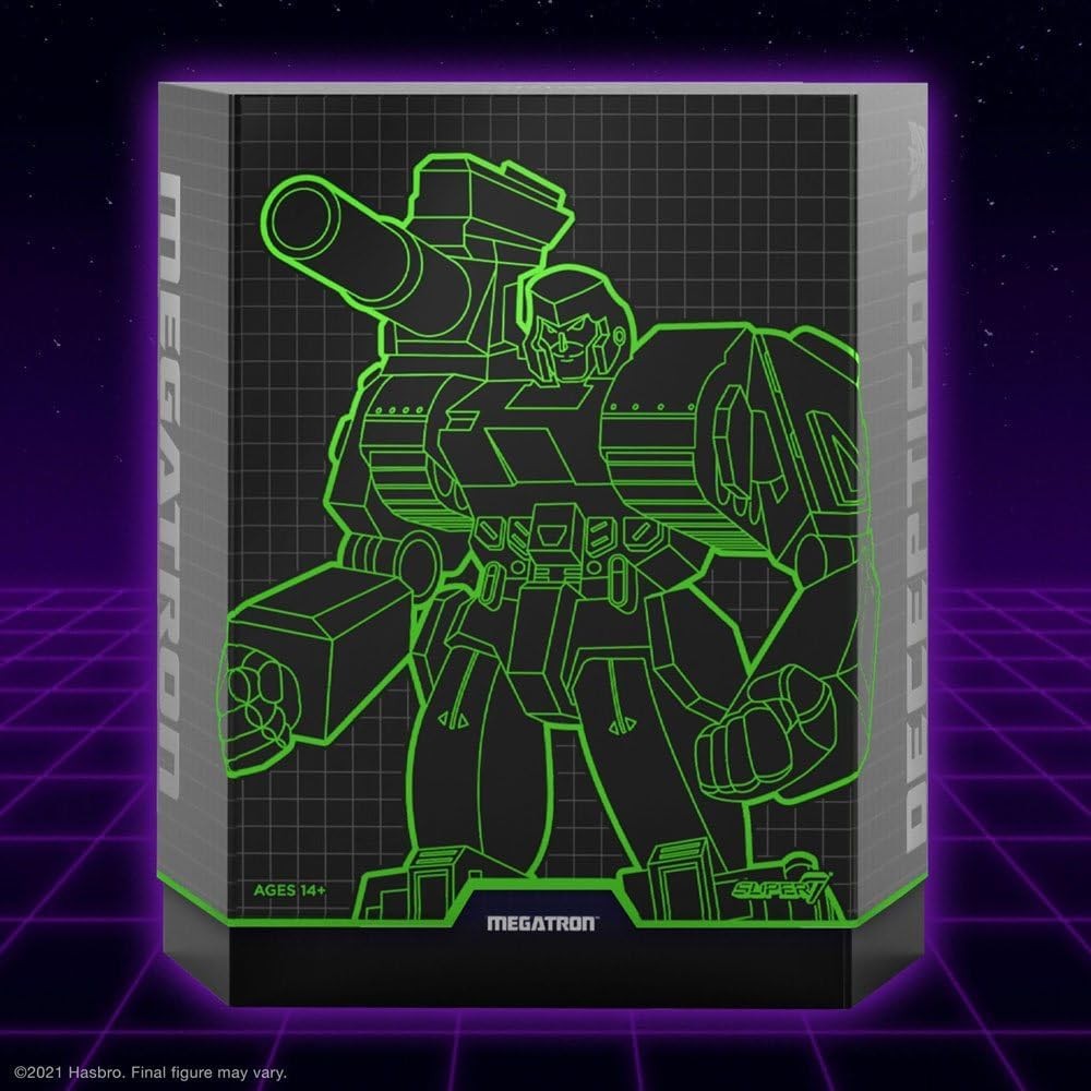 Super7 ULTIMATES! Transformers Megatron (G2 Comic) - 7" Action...
