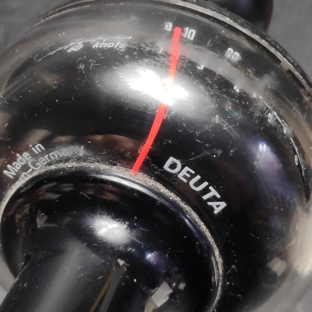 Anemo anemometer manual anemometer Deuta Black