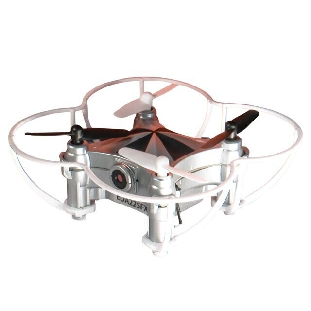 Ematic EDA225FX Quadcopter Drone (White) - New
