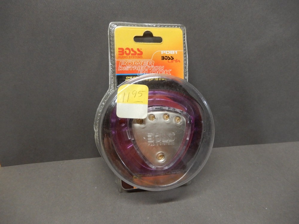 Boss Audio Systems Power Distribution Black PDB1 NOS