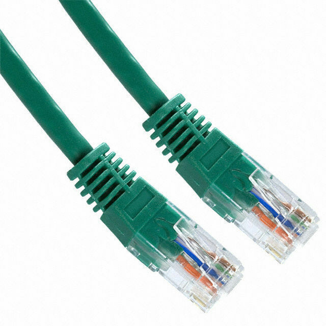 5 Pack Lot - 25ft CAT5e Ethernet Network LAN Router Patch Cable Cord Wire Green