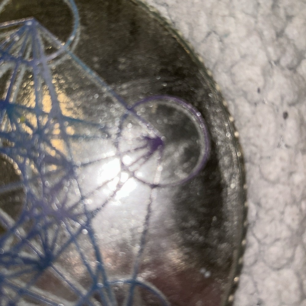 5.1” Candle Silver Circular Round Stand