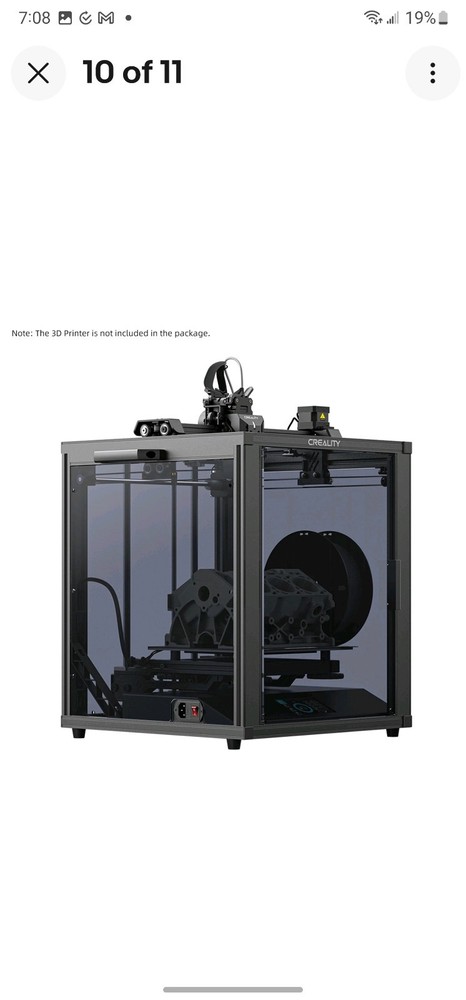 Creality Ender-5 S1 3D Printer Acrylic Enclosure ~ NEW
