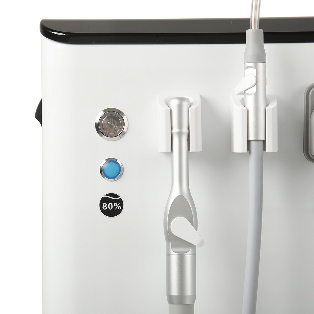 Portable Dental Mobile Delivery Unit System Air Compressor 4Hole/Suction System