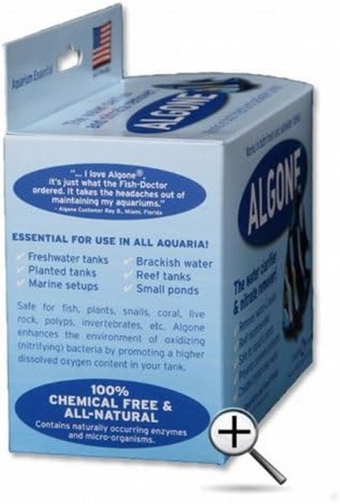 Aquarium Water Clarifier and Nitrate Remover, Large