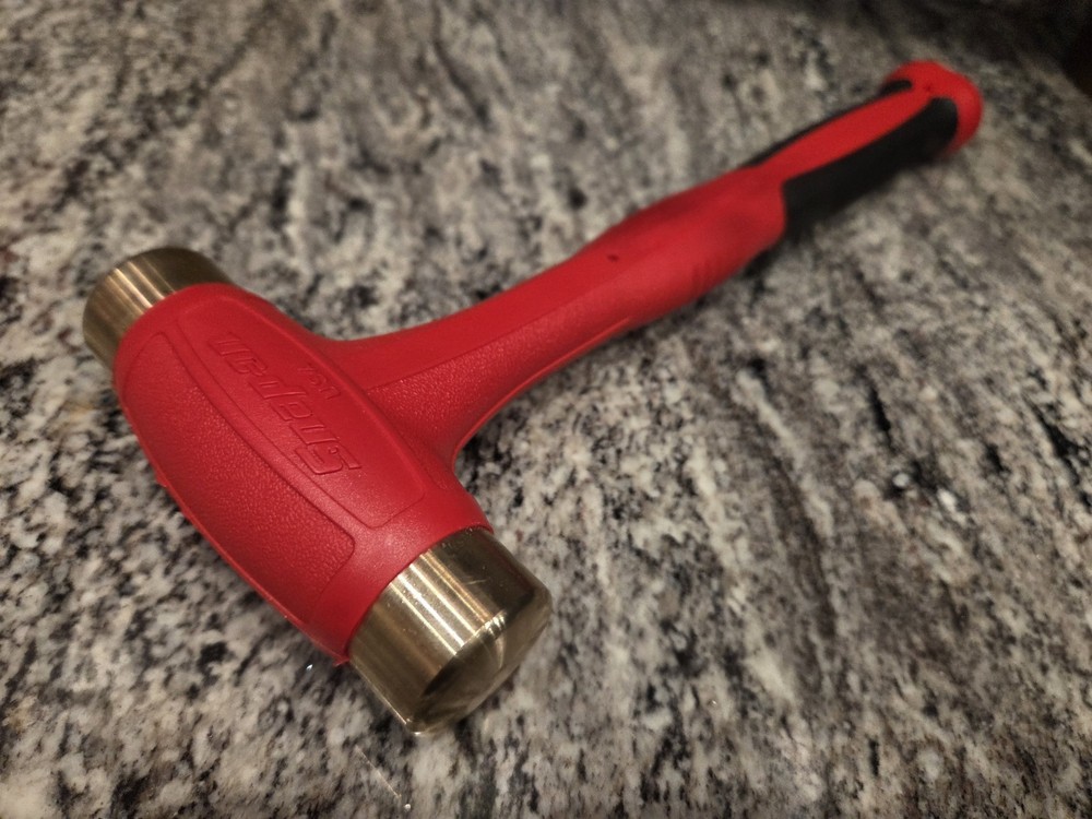 Snapon Tools 24-Ounce Bronze Tip Hammer- RED