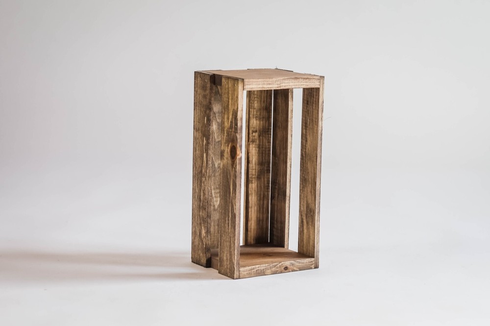 Darla's Studio 66 CD Holder Wood Crate