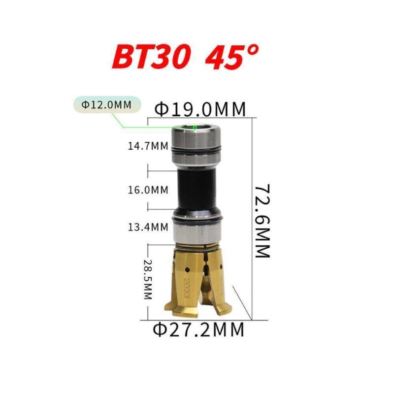 BT30 45 Degrees Gripper Internal Threaded Spindle Claw Clamp 4 Petal Pull Claw