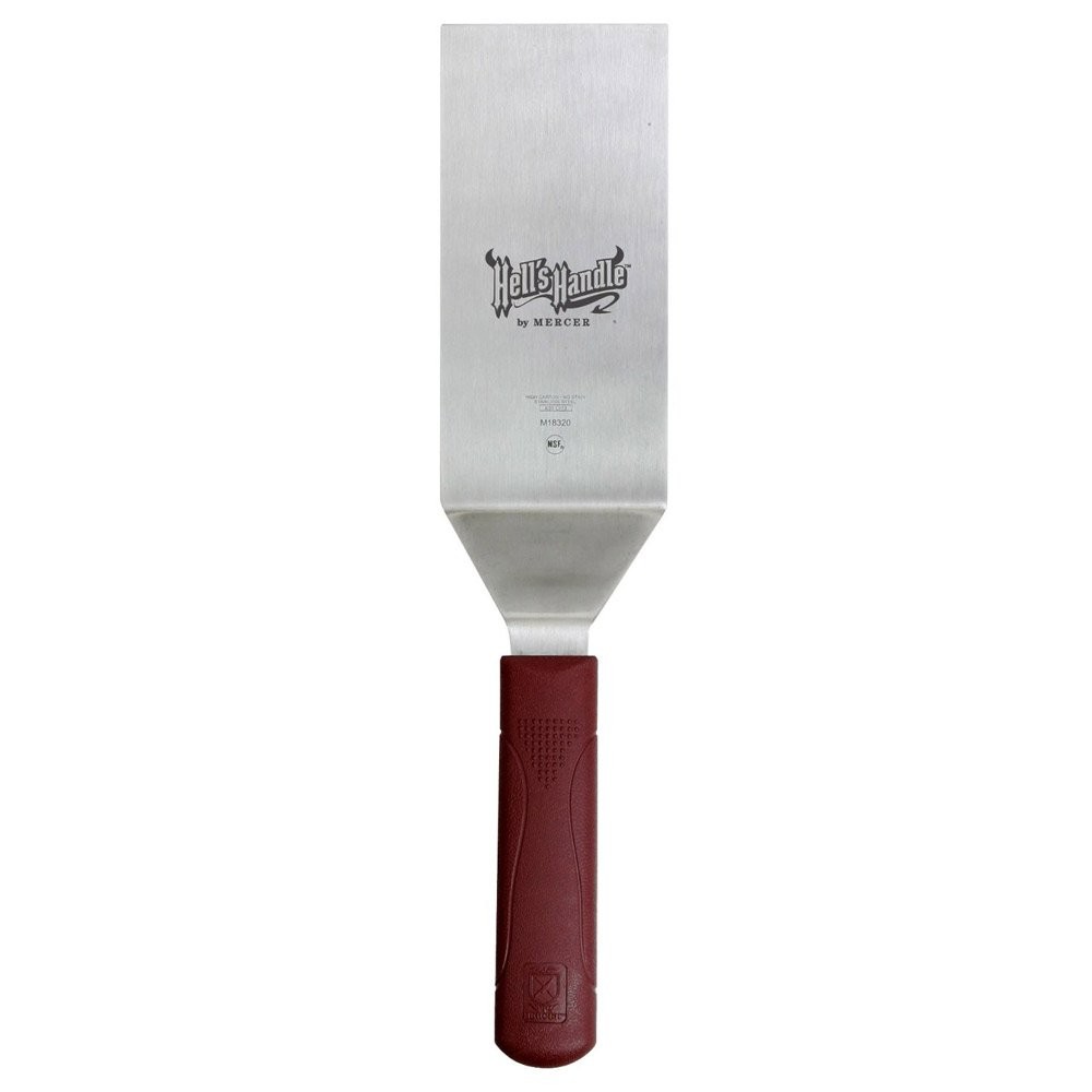 Mercer Culinary Hell's Handle Square Edge 6" X 3", Turner