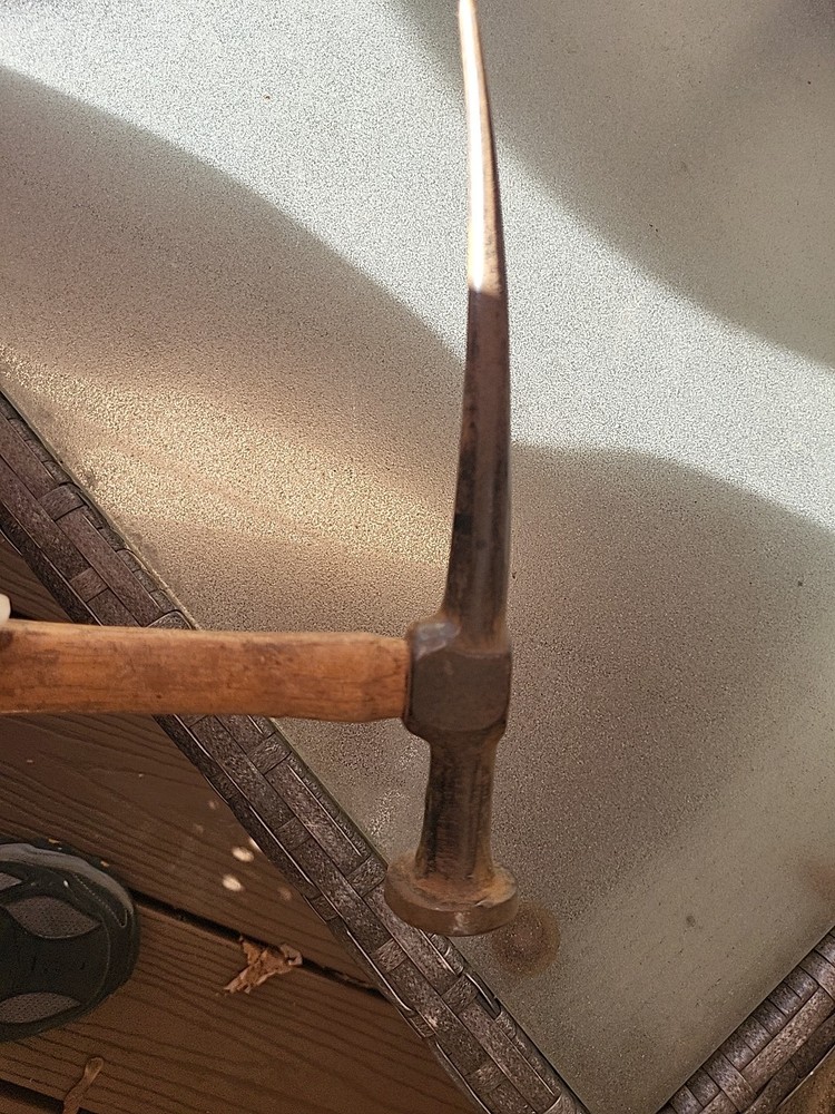 Vintage MAC BTH 156B Auto Body Hammer Finishing Pick Solid Nice