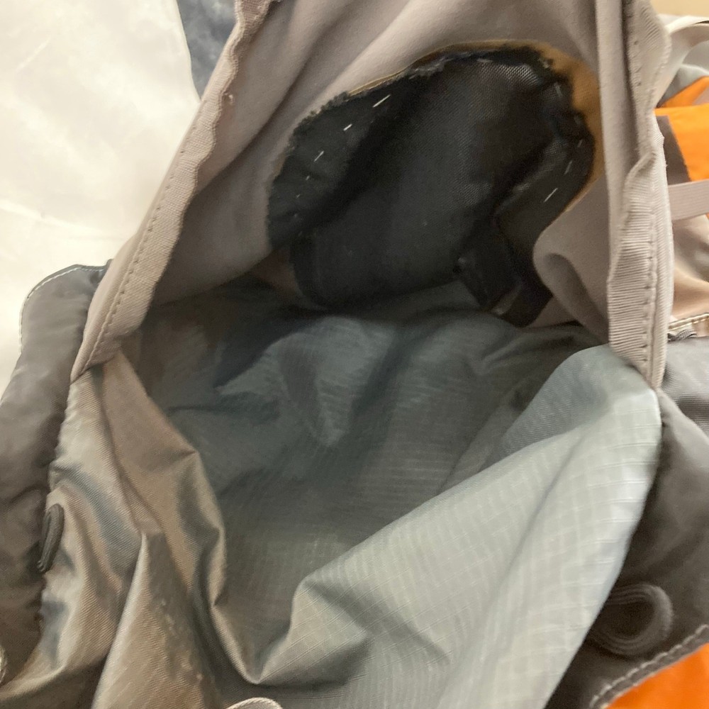 Osprey Aether 70 Hiking Pack Orange Gray M Backpacking Outdoors Trek - MODIFIED