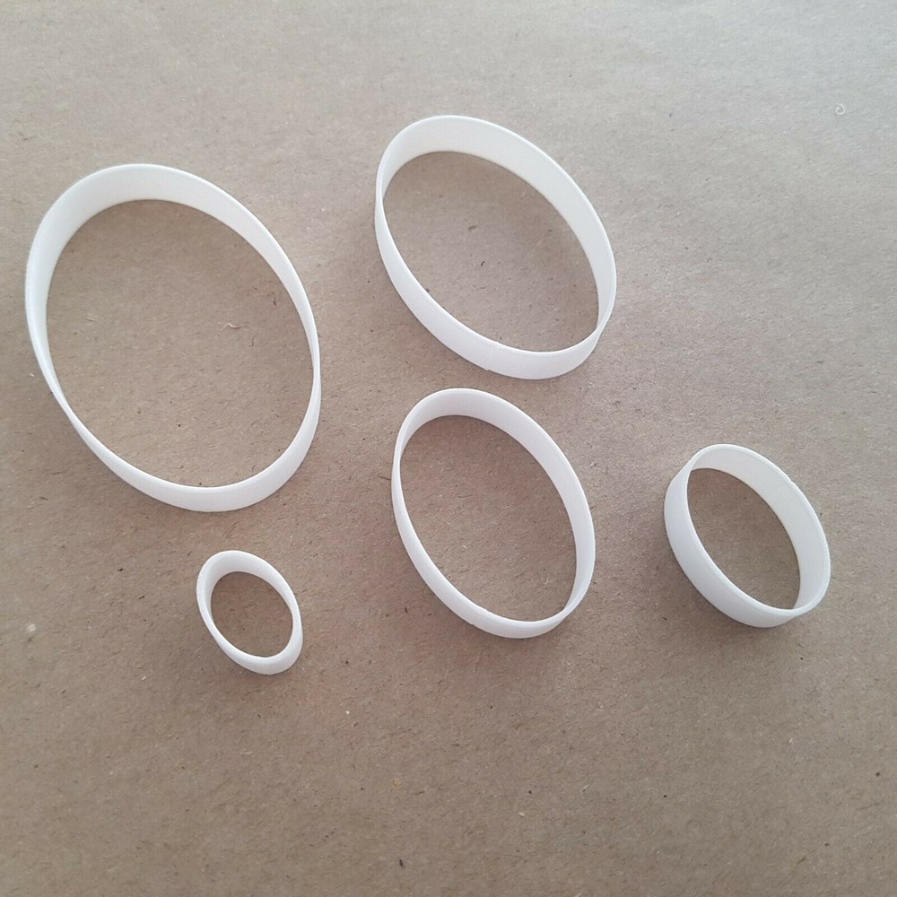 Oval Egg Shape Mini Fondant Cutter Small Sugarcraft Icing Basic Tiny Sharp