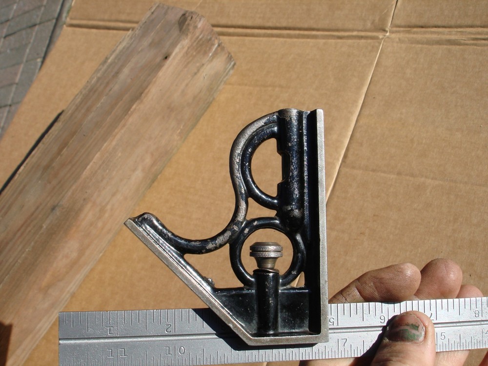 Vintage WORTH * 12" Combination Square