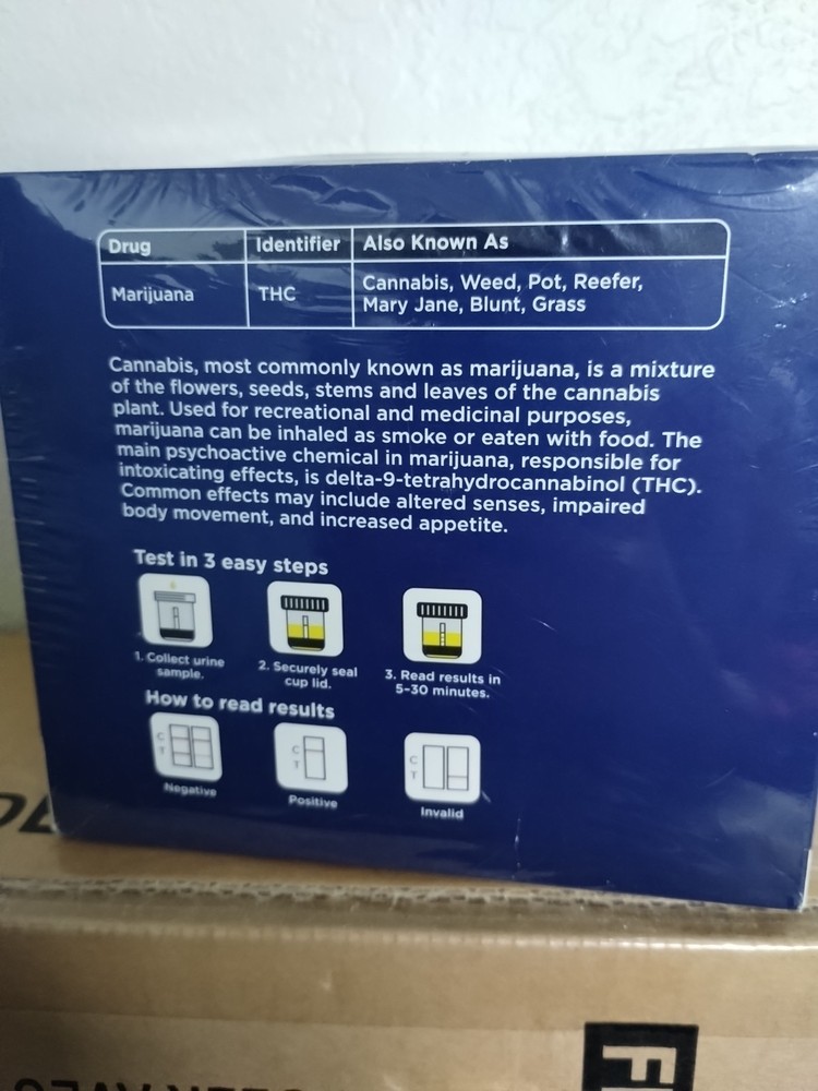 Twin Pack In Home THC Drug Test Cup Testing Kit -