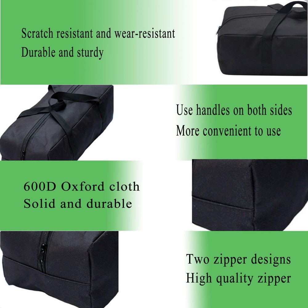Extra Large Heavy Duty Duffle Bag - Foldable Storage Organizer for Camping Ch...